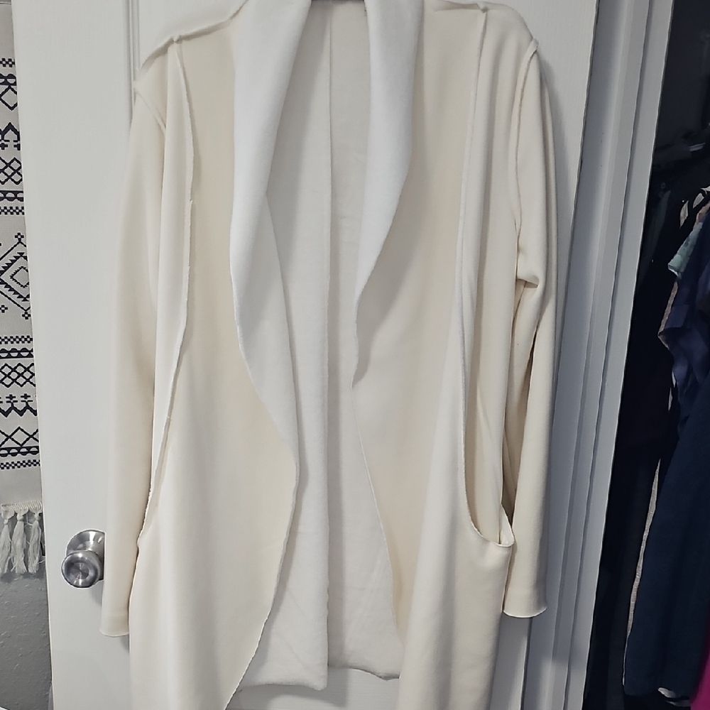 Soft Surroundings Cream Teddy Jacket - Picture 1 of 3